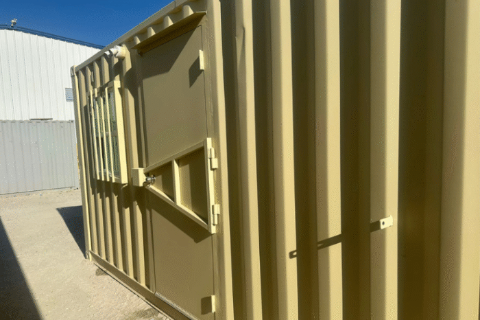 40ft Mobile Office Shipping Container with Storage (10/30) (40HCMOS1030)