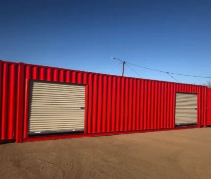 40ft Office & Storage Combo Container