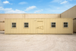 40ft Shipping Container Office (Insulated / With Siding) (40HCOFIS)